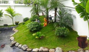 Loa sân vườn hình khúc gỗ Aplus LD-517 chính hãng