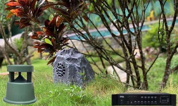 Cấu hình âm thanh sân vườn Kasen giá 20 triệu chất lượng