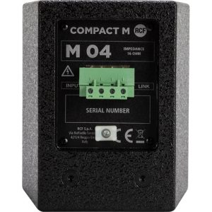 Mặt sau Loa treo tường RCF Compact M04